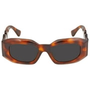 Versace Dark Grey Havana Medusa Sunglasses VE4425U 521787 54