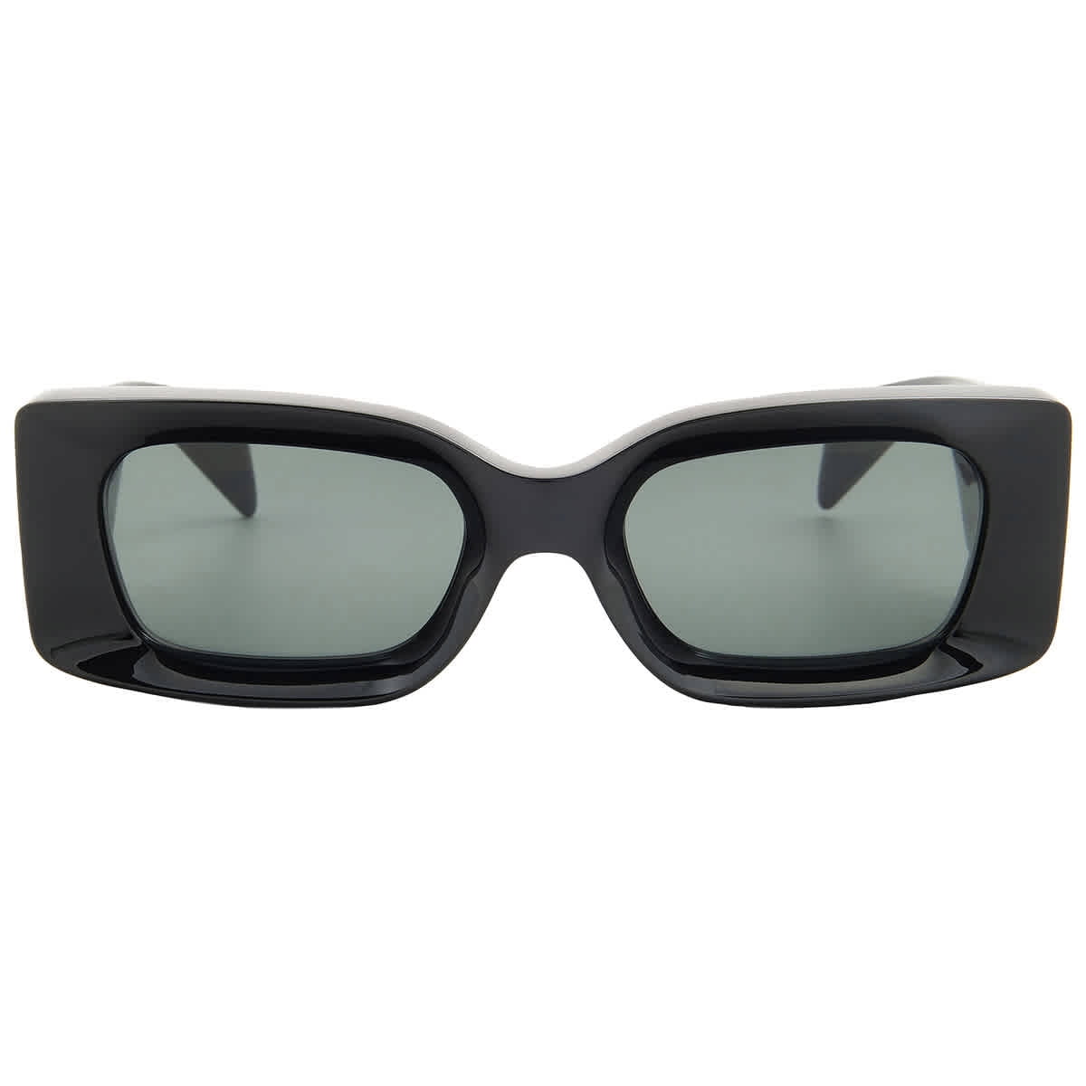 Versace Dark Grey Rectangular Men's Sunglasses VE4474U GB1/87 52