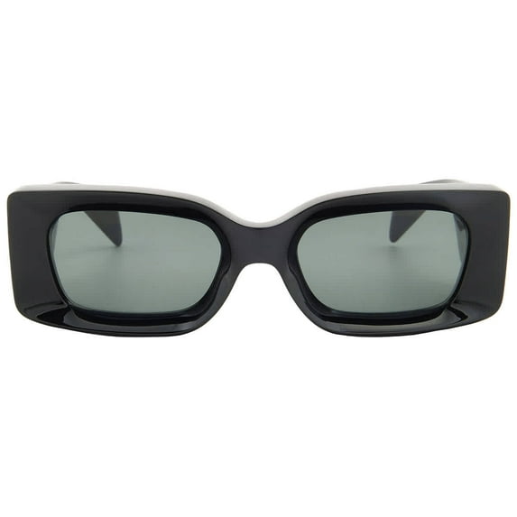 Versace Dark Grey Rectangular Men's Sunglasses VE4474U GB1/87 52