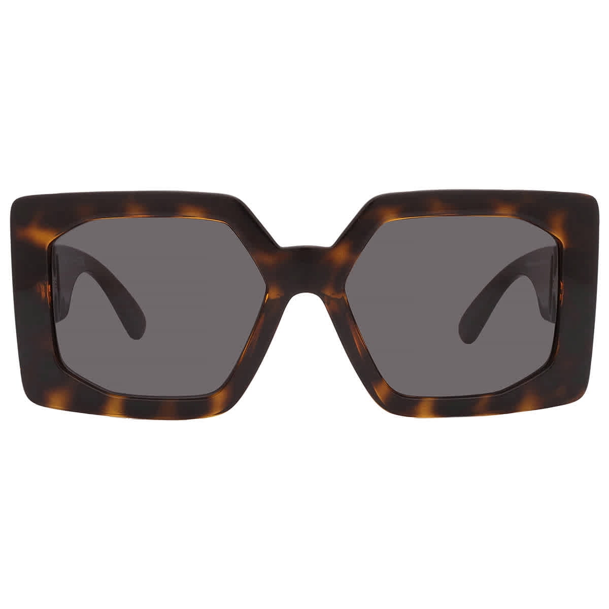Versace  Dark Brown Square Ladies Sunglasses Versace Sunglasses Women main image 3