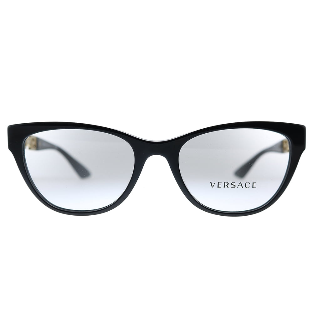 Versace Cat Eye Ladies Eyeglasses VE3292 GB1 54, Black  display picture 1