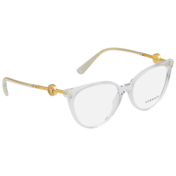 Versace Demo Cat Eye Ladies Eyeglasses VE3298B 148 55