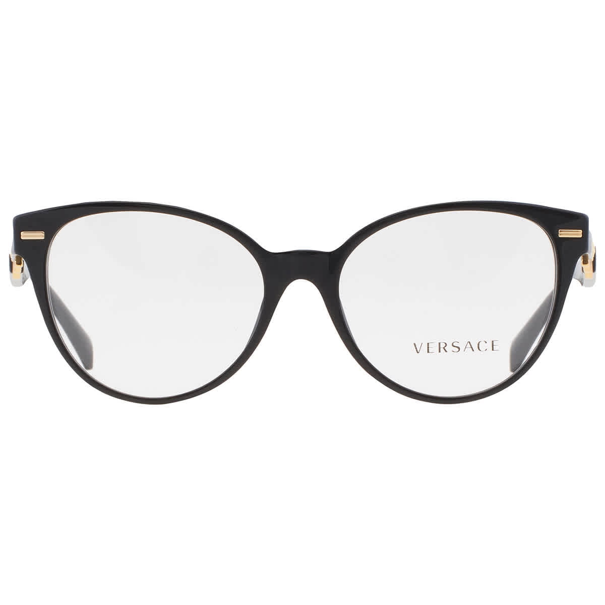 Versace Demo Cat Eye Ladies Eyeglasses VE3334 GB1 55 Versace Demo Cat Eye Ladies Eyeglasses VE3334 GB1 55