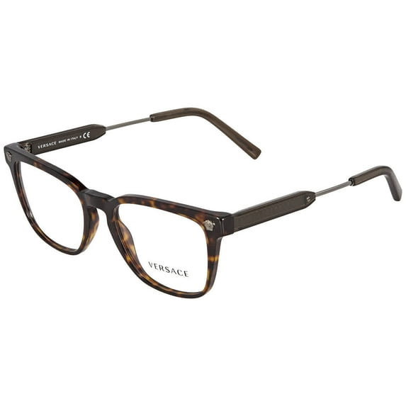 Versace Demo Rectangular Men's Eyeglasses VE3290 5337 52
