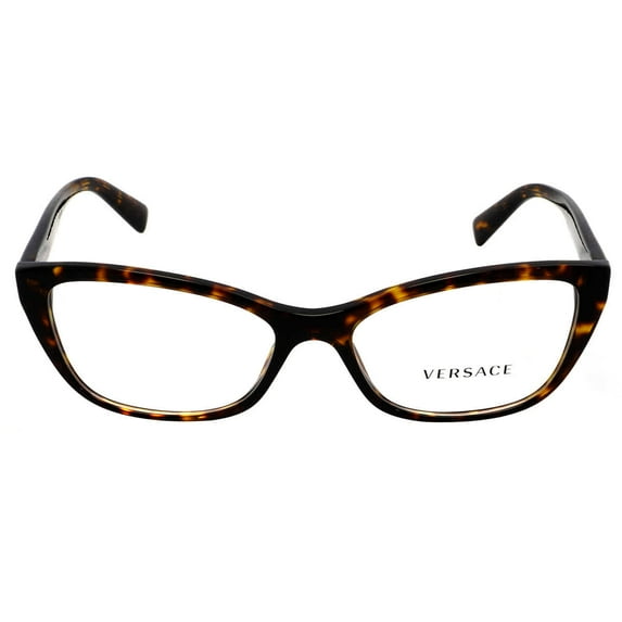 Versace Demo Square Ladies Eyeglasses VE3249 108 54