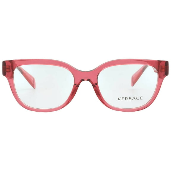 Versace Demo Square Ladies Eyeglasses VE3338 5409 52