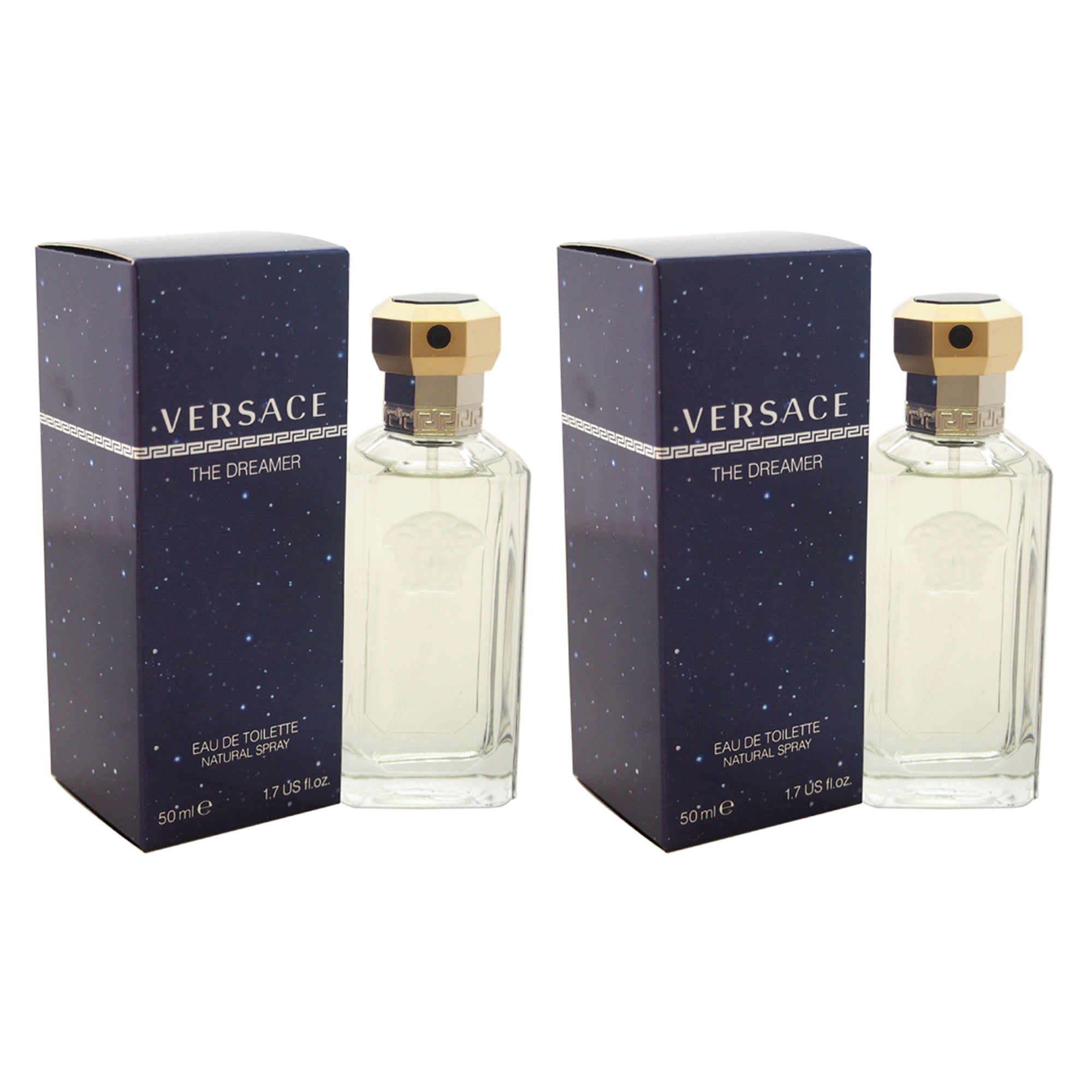 ヴェルサーチ ザ ドリーマー Versace Dreamer - Pack of 2 - 1.7 oz EDT Spray - Walmart.com