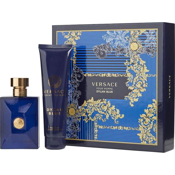 Versace Dylan Blue Cologne Gift Set for Men, 2 Pieces 