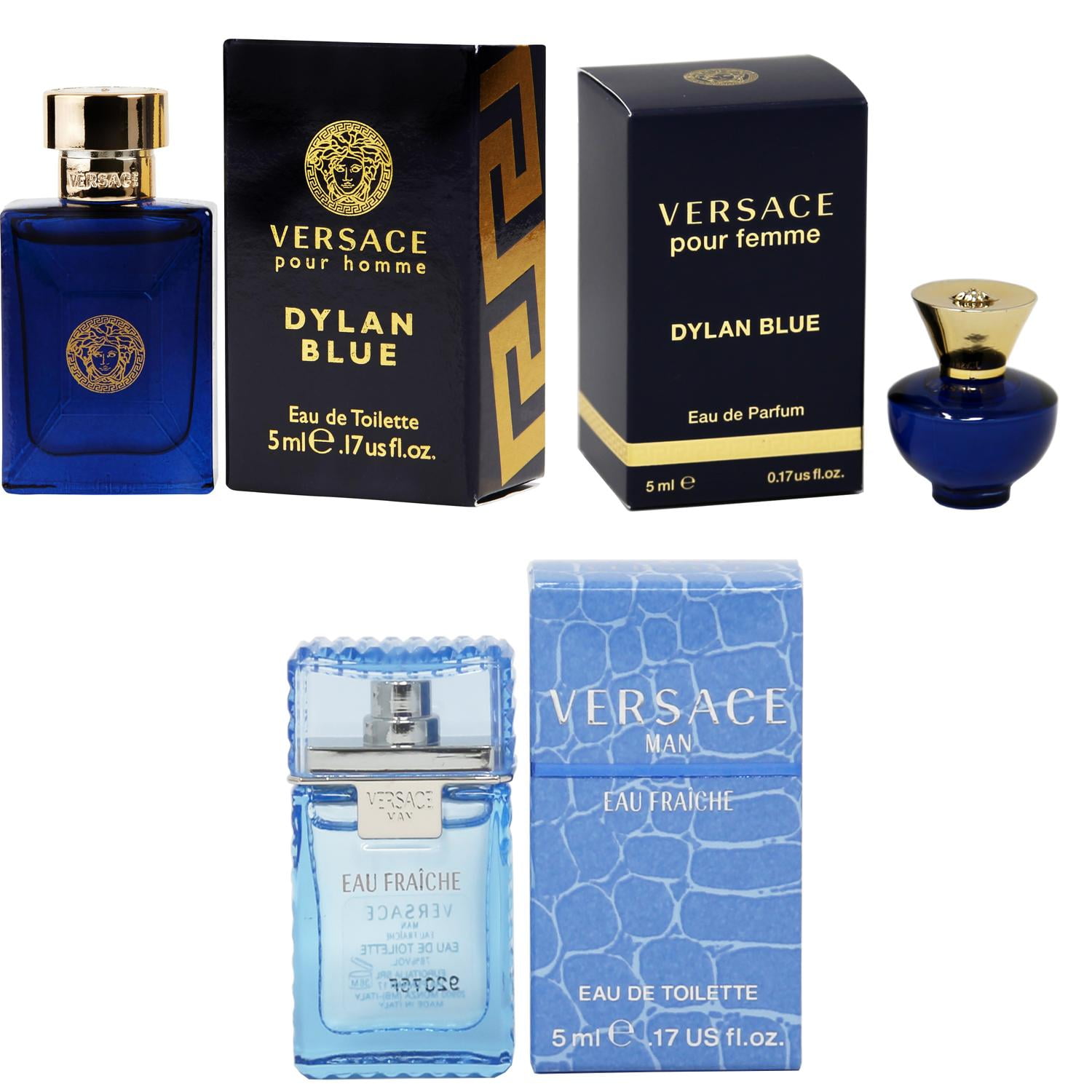 Versace Dylan Blue Women EDP Splash (Mini) 5 ml  