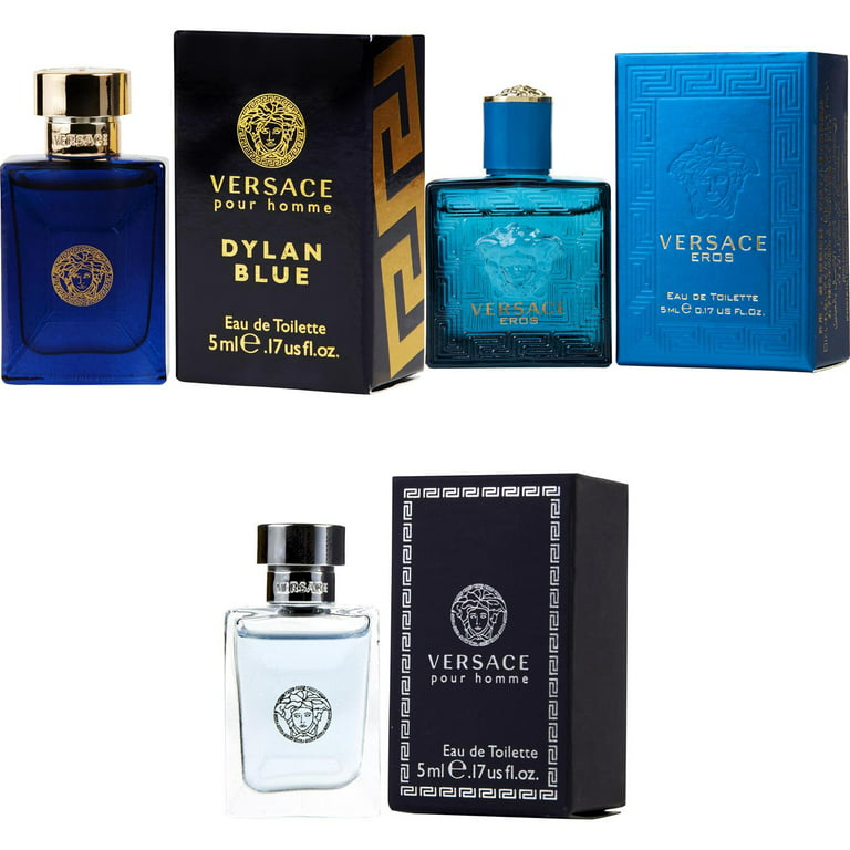 Versace Pour Homme Dylan Blue by Versace After Shave Lotion 3.4 oz for Men  Pack of 4 