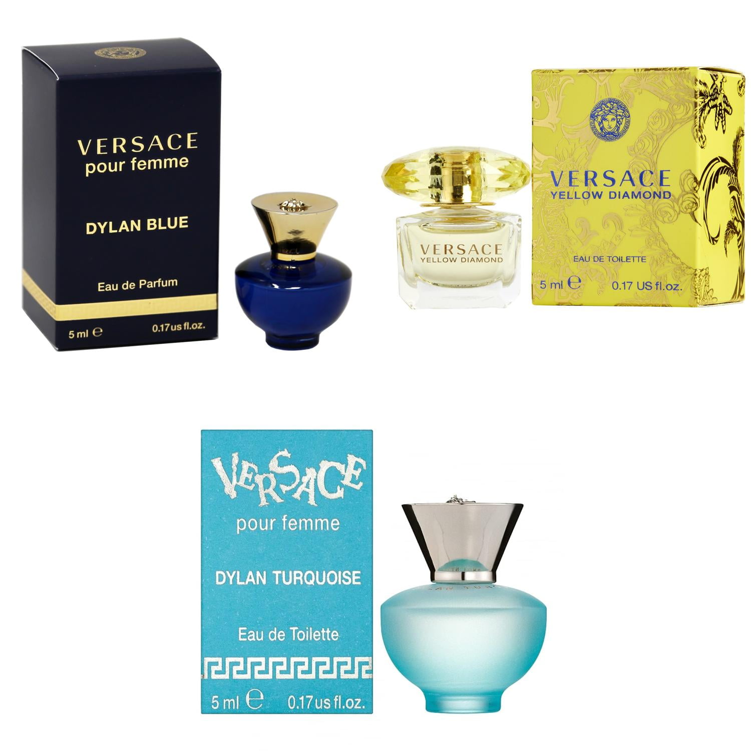 Versace Dylan Blue, Yellow Diamond \u0026 Dylan Turquoise France | Ubuy
