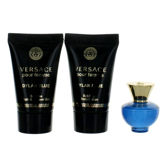Versace Pour Femme Dylan Blue by Versace, 3 Piece Mini Gift Set women