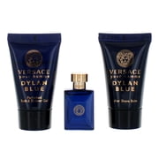 Versace Dylan Blue Pour Homme Cologne Gift Set for Men, 3 Pieces