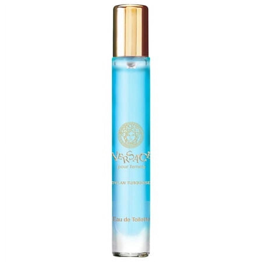 Versace Dylan Turquoise Eau de Toilette for Women, 0.33 oz Spray
