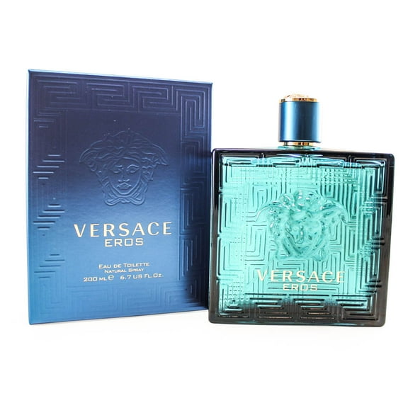 Versace Eros Eau De Toilette Natural Spray, Cologne for Men, 6.7 oz