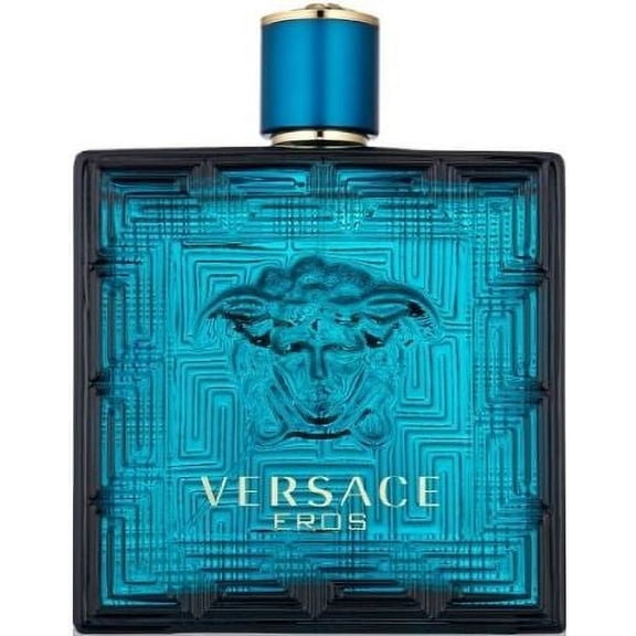 Versace Eros Eau de Toilette, Cologne for Men, 3.4 Oz Full Size