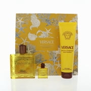 Versace Eros Energy 3 Piece Set For Men 3.4 Oz Eau De Parfum Spray, 0.17 Oz Eau De Parfum Splash, 5 Oz Bath & Shower Gel