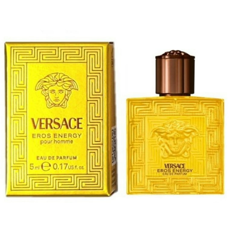 Versace Eros Energy Men's Citrus Aromatic EDP Spray 0.17 oz with