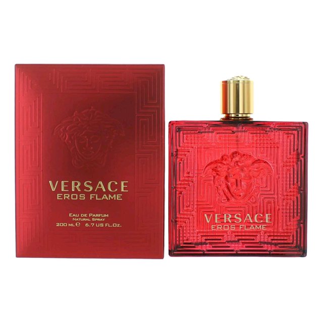 Versace Eros Flame Eau De Parfum Spray, Cologne for Men, 6.7 oz