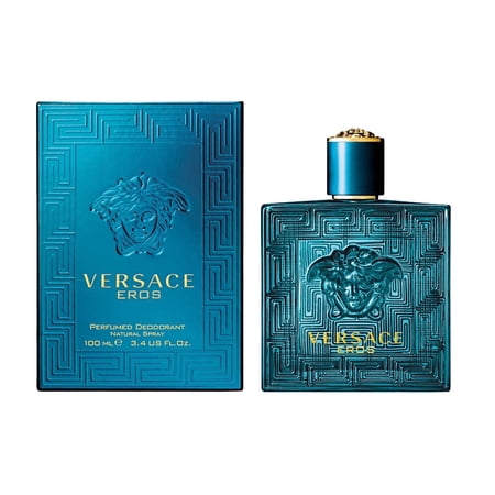 Versace Eros Perfumed Deodorant Natural Spray 3.4 oz