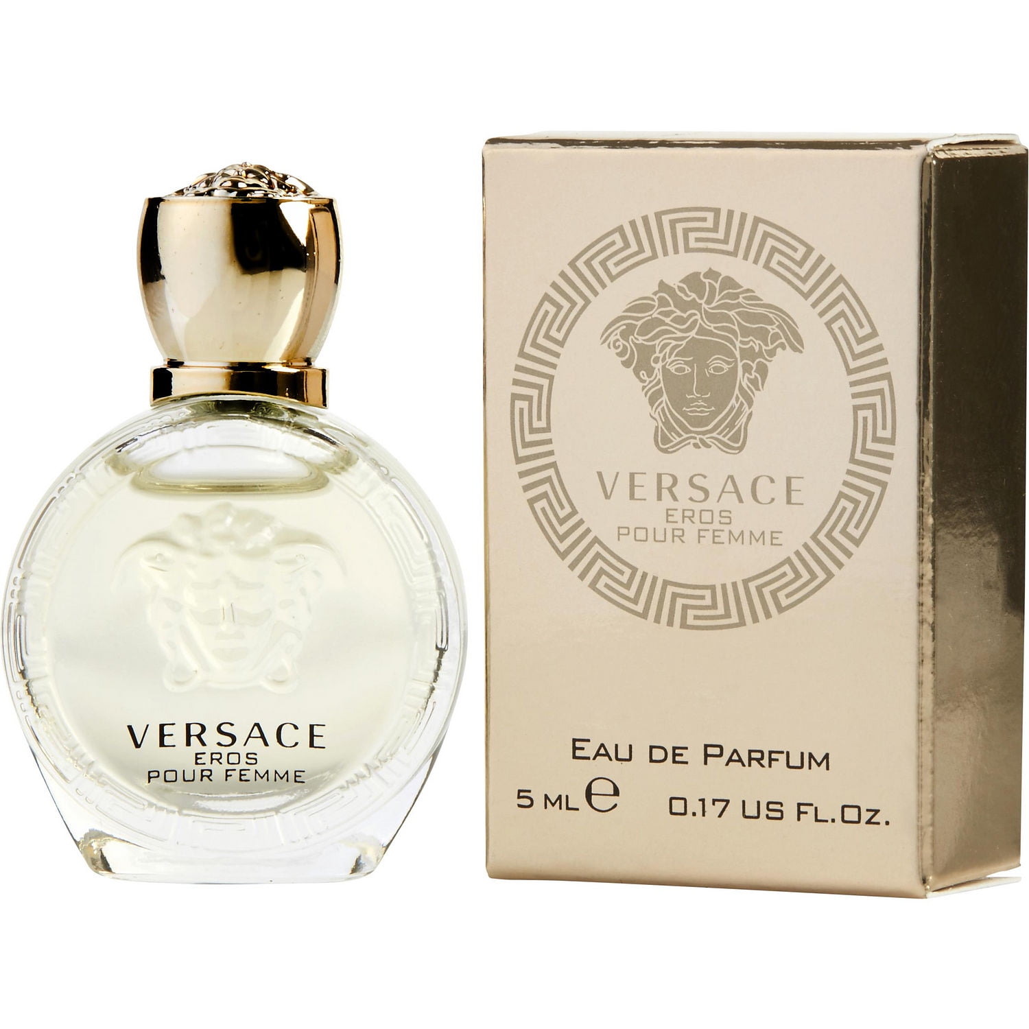 Versace Eros Pour Femme 0.17 Oz Eau de Parfum Splash for Women