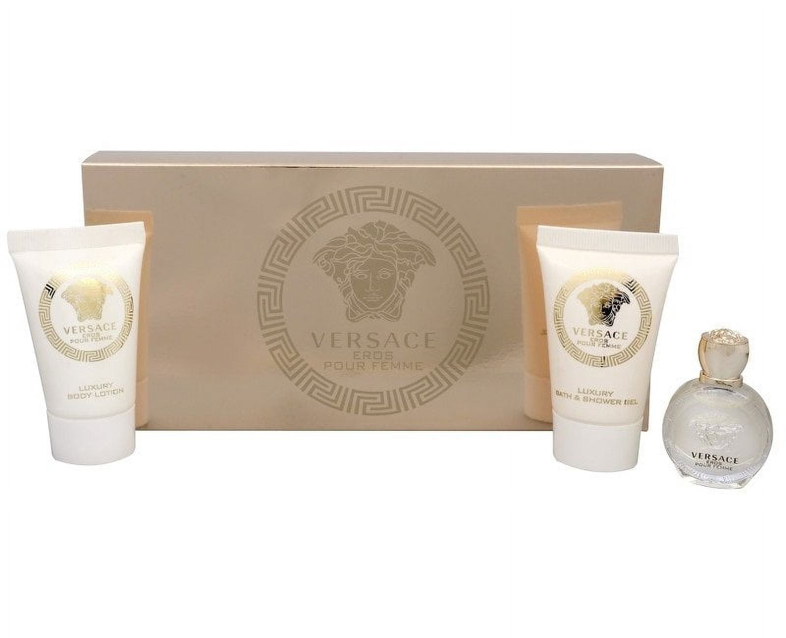 ($25 Value) Versace Eros Perfume Gift Set For Women, 3 Pieces