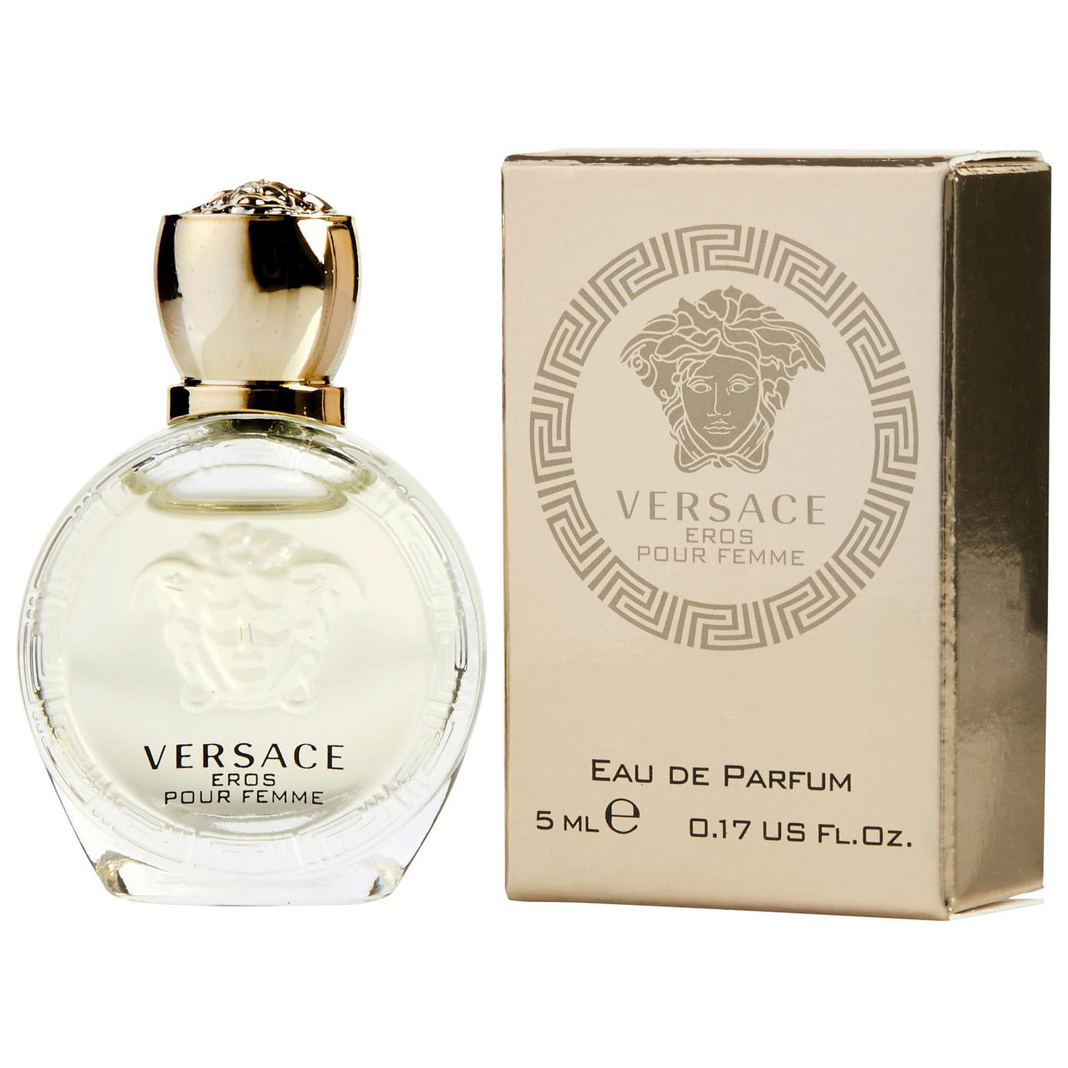 Versace Eros Mini Cologne for Men - 0.17 oz bottle