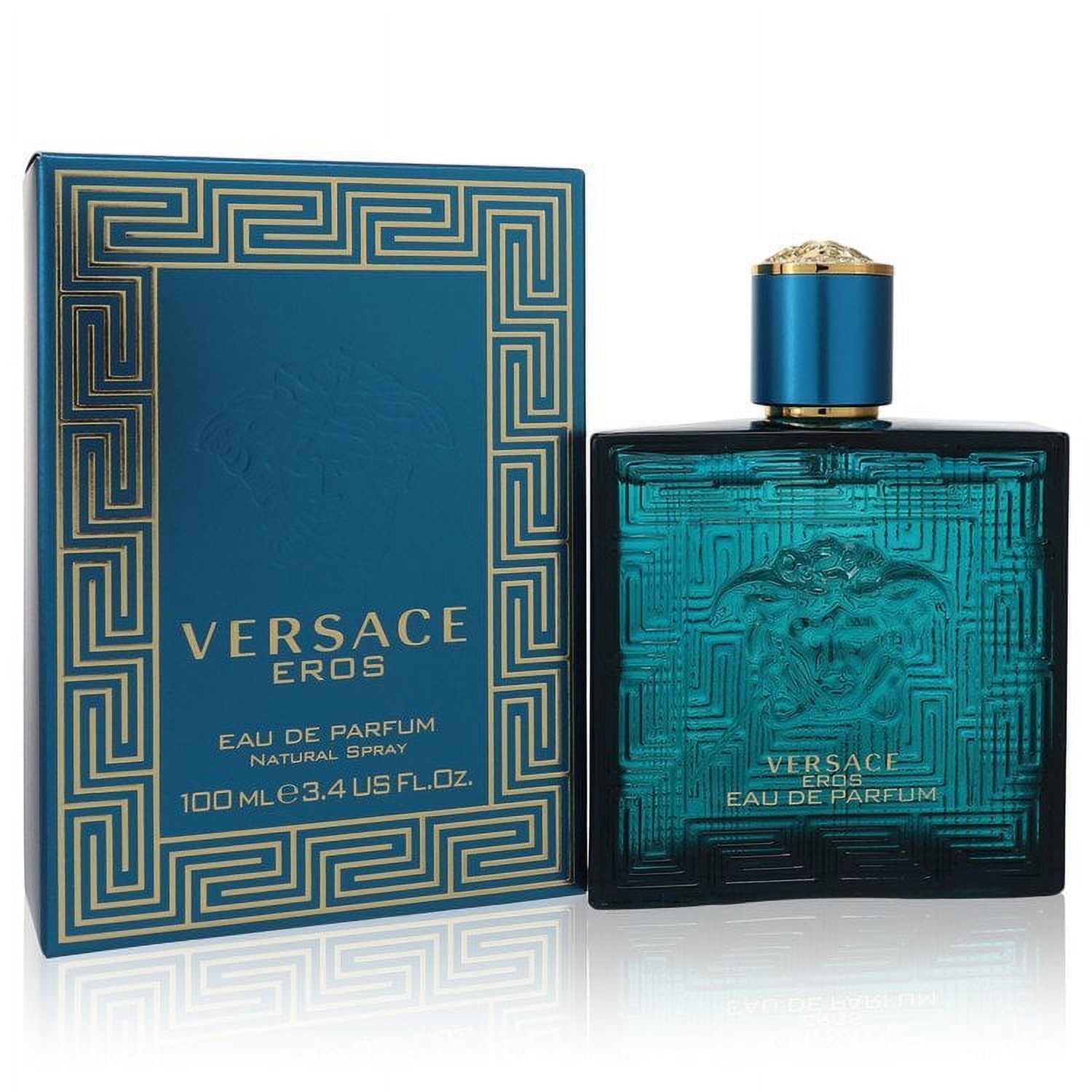 香水(男性用) VERSACE Eros Eau de Parfum 50mL Versace Eros EDP Perfume Spray 3.4 oz - Woody Fresh Cologne for