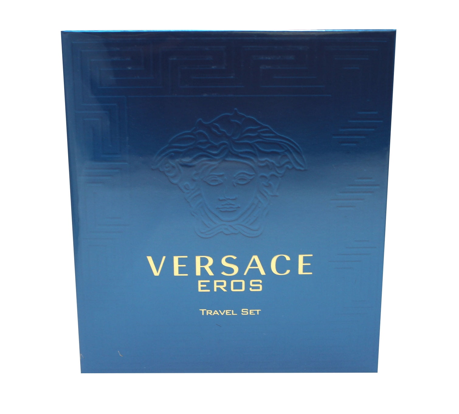 Versace Eros by Versace for Men - 2 Pc Gift Set 3.4oz EDT Spray, 3.4oz Shower Gel