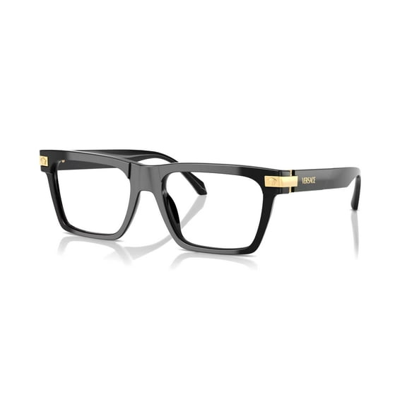 Versace Eyeglasses VE3354 GB1 53mm Black / Demo Lens