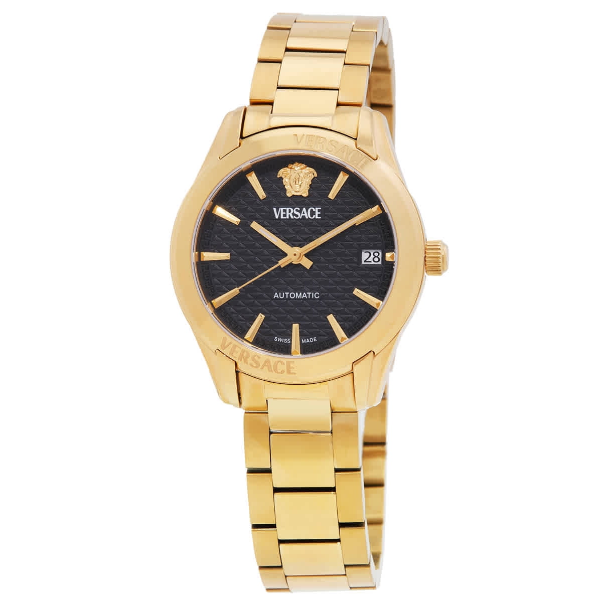 Versace Greca Classic Automatic Black Dial Ladies Watch  display picture 1