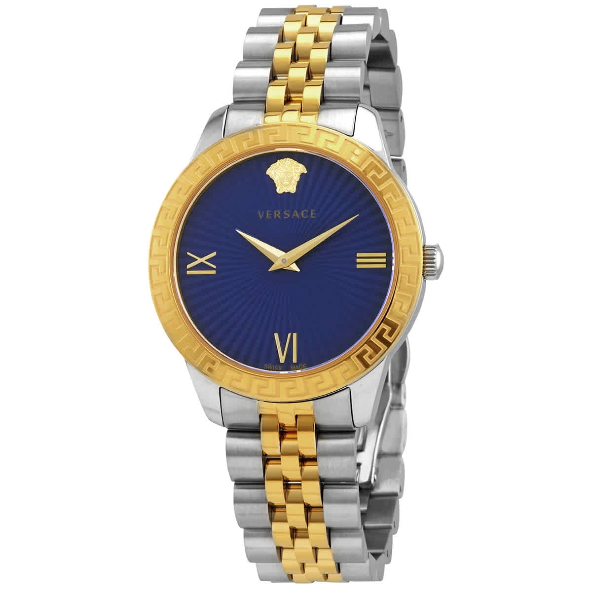 VERSACE Signature Lady Watch Vintage ladies Gianni Versace medusa Gold plated quartz  main image 4