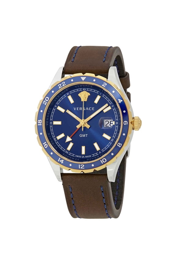 Hellenyium GMT Blue Dial Men's Watch V11080017