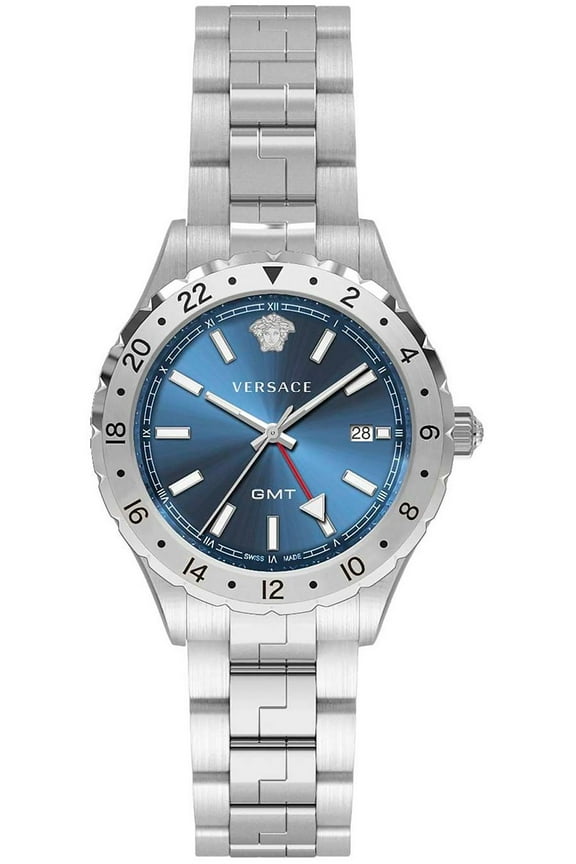 Hellenyium GMT Blue Dial Mens Watch V1101 0015
