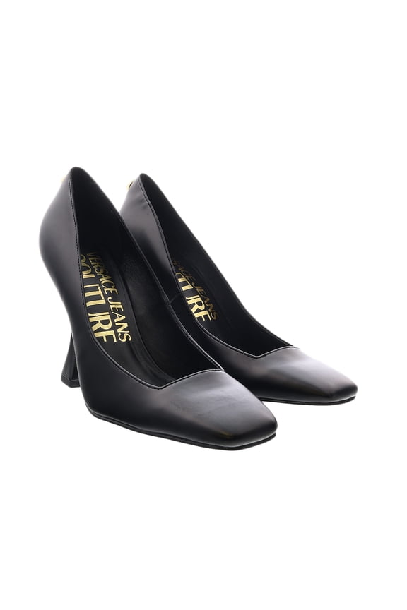 Jeans Couture Womens Black High Heel Classic Pump-EU38 for Womens