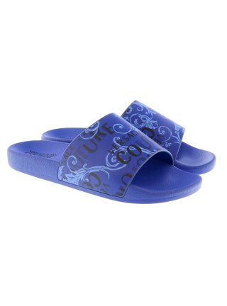 サンダル VERSACE Men Sandals 78YA3SQ3 ZSC22288 BLUE Versace: Blue Sandals now up to −70% | Stylight