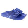 thumbnail image 1 of Versace Jeans Couture Mens Electric Blue Baroque Signature  Pool Slide-EU39 for mens, 1 of 4