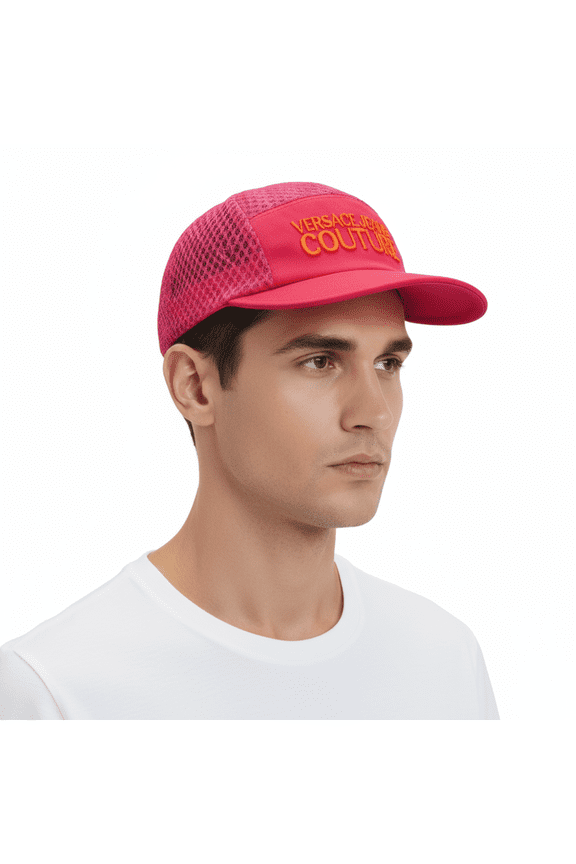 Jeans Couture Hot Pink/Tiger  Signature Baseball Cap for Mens