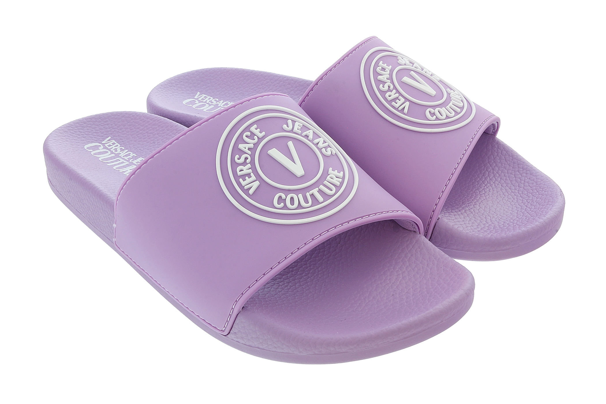 Versace Jeans Couture Womens Lavender Signature Logo Pool 