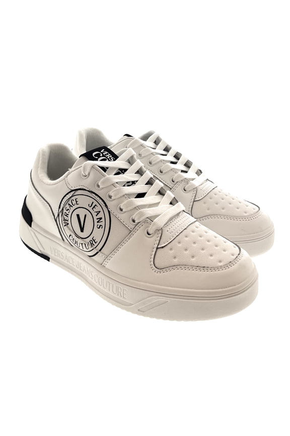 Jeans Couture Mens White Modern Low Top Sneaker-EU42 for Mens