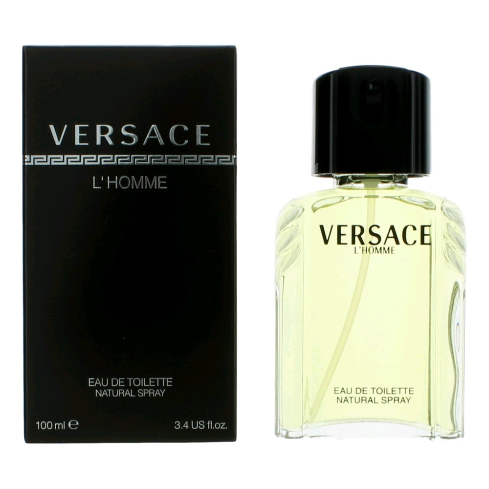 Versace VERSACE L'HOMME Eau De Toilette Spray for Men, 3.4 oz