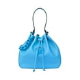 thumbnail image 1 of Versace La Medusa Leather Bucket Bag Blue, 1 of 6