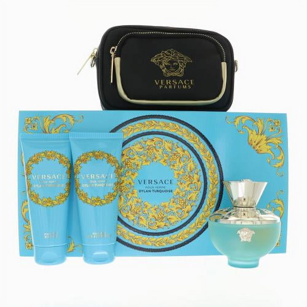 Versace Ladies Dylan Turquoise Gift Set Fragrances 8011003876808