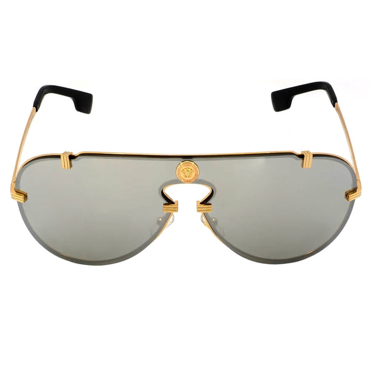 Versace Pale Gold 43mm Sunglasses! NEW! Versace Sunglasses Men main image 3