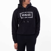 Versace Male Black Hooded Sweatshirt Black Sizes standard S-7XL