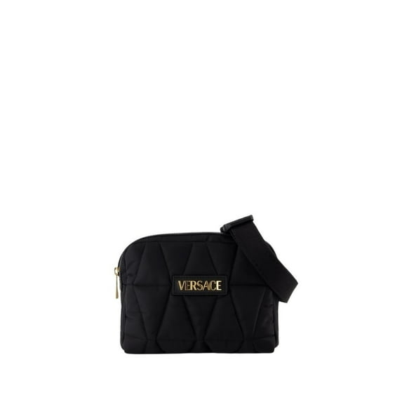 Versace Men's Bum Belt Bag - Nylon - Black Black