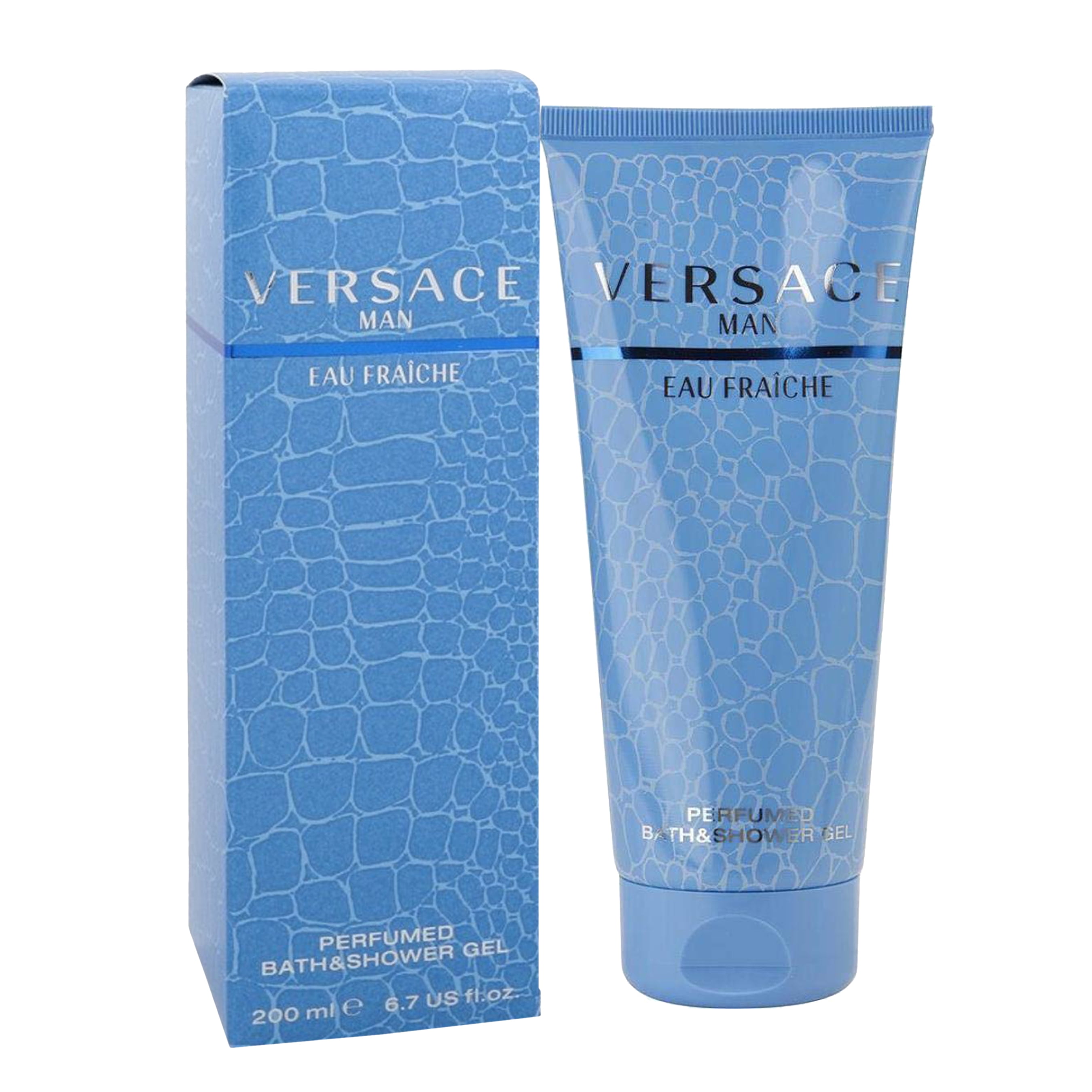 Versace Man Eau Fraiche Perfumed Bath & Shower Gel For Men 200 ml / 6.7