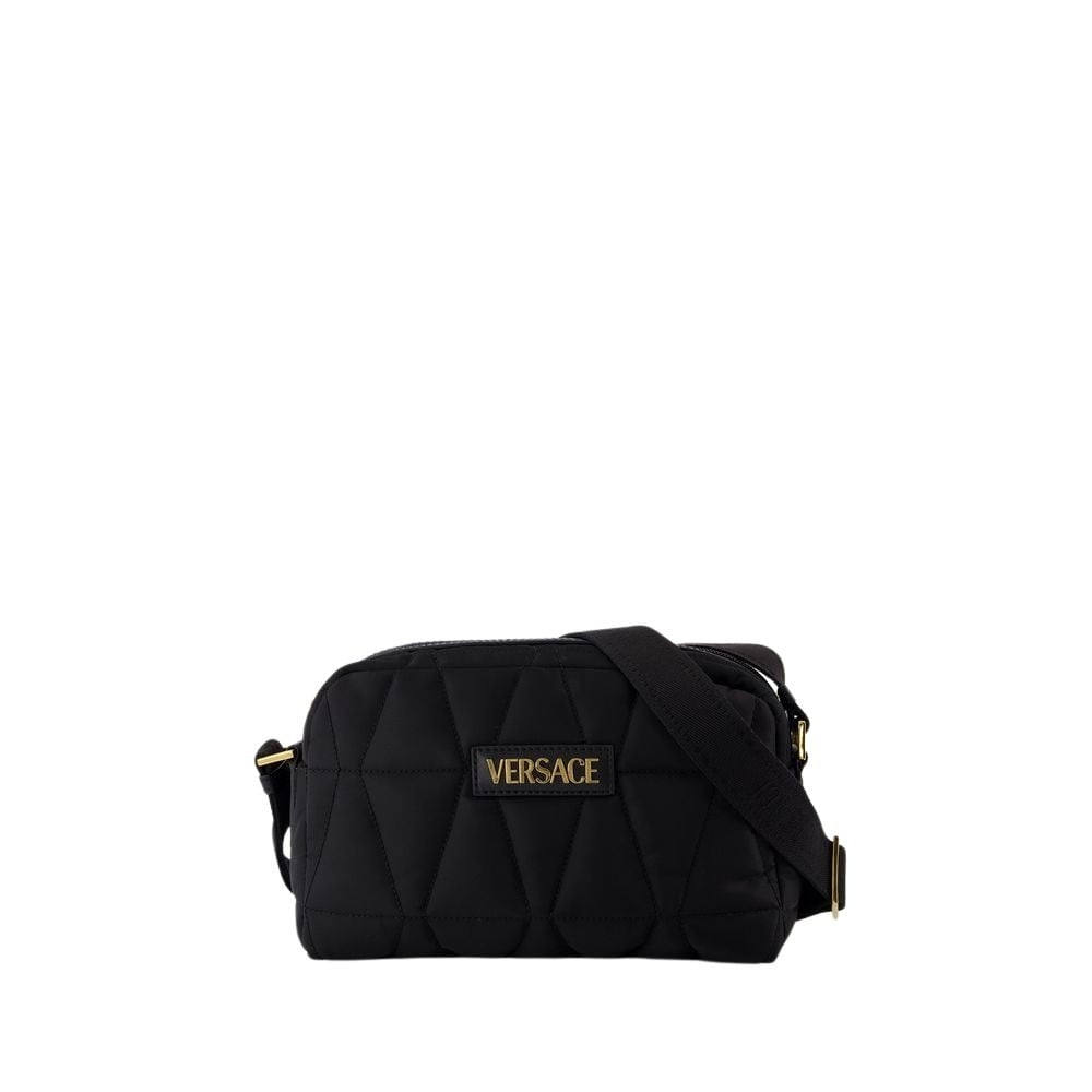 ショルダーバッグ VERSACE Men Shoulder bag Black 10007211A03190 1B00V Versace Men's Shoulder Bag - Nylon - Black Black - Walmart.com