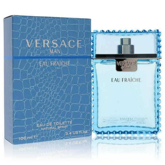 Versace Man by Versace - Men - Eau Fraiche Eau De Toilette Spray (Blue) 3.4 oz
