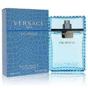 Versace Man by Versace - Men - Eau Fraiche Eau De Toilette Spray Blue 3.4 oz